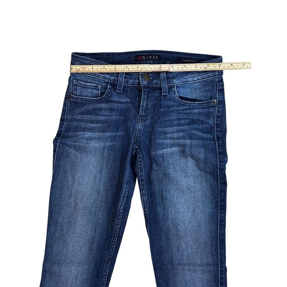 Guess Womens Power Skinny Jeans Size 25 Medium Wash Denim - Picture 11 of 13